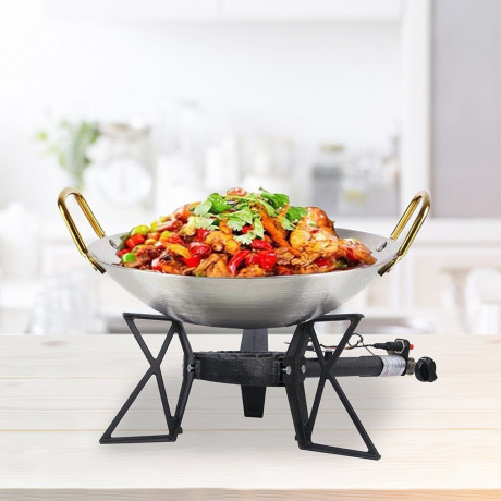 Mucola Mucola Gaskocher Hockerkocher Piezozundung 3 Bein Gasbrenner Gusseisen Campingkocher, (Premium-Gaskocher), Piezozundung  Газовая плита Mucola, табурет, плита, пьезоподжиг, газовая горелка на 3 ножки, чугунная походная плита, (газовая плита премиум-