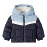 name it Steppjacke mit Kapuze Colorblock стеганая куртка с капюшоном и цветными блоками
