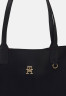 Tommy Hilfiger ICONIC TOTE SOLID STRIPE SET Tote bag space blue ICONIC TOTE SOLID STRIPE SET Сумка-тоут космический синий