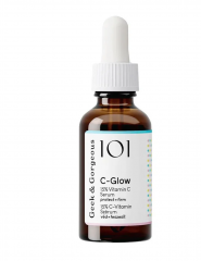 Geek &amp; Gorgeous C-Glow Serum, Сыворотка для лица 15% витамин C, сияние и ровный тон кожи, 30 мл