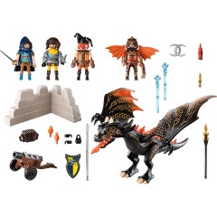 PLAYMOBIL PLAYMOBIL 70904 Novelmore Drachenattacke PLAYMOBIL 70904 Novelmore Атака дракона