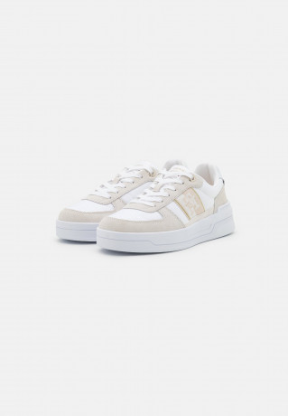 Tommy Hilfiger BASKET WITH WEBBING Trainers white КОРЗИНА С ЛЕНТОЙ Кроссовки белый