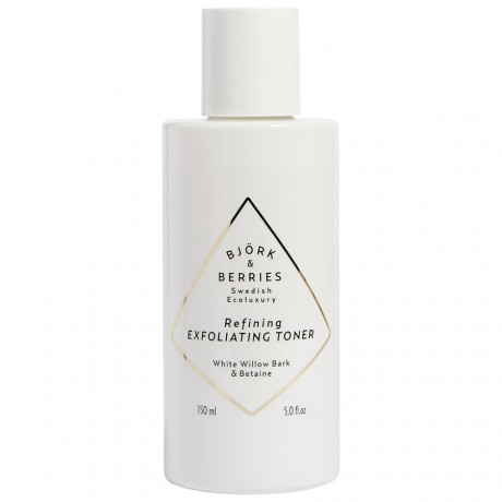 Bjork & Berries Refining Exfoliating Toner Gesichtswasser Reinigung, 150 мл