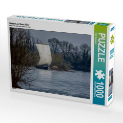CALVENDO Puzzle CALVENDO Puzzle Gabare auf dem Allier Пазл CALVENDO Puzzle Gabare on the Allier