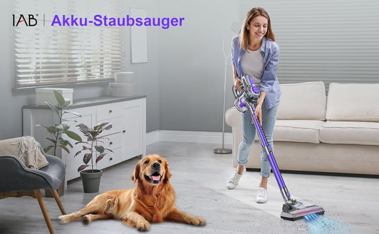 IAB IAB Akku-Hand-und Stielstaubsauger, 160,00 W, Beutellos, 160W Stielstaubsauger Kabelloser Staubsauger mit Wandhalterung ? 65dB  Беспроводной ручной и стержневой пылесос IAB, 160,00 Вт, без мешка, стержневой пылесос мощностью 160 Вт, беспроводной пылес