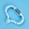Curaprox Baby-Beissring mit Rassel  Lernzahnburste Детское кольцо для прорезывания зубов с обучающей зубной щеткой-погремушкой