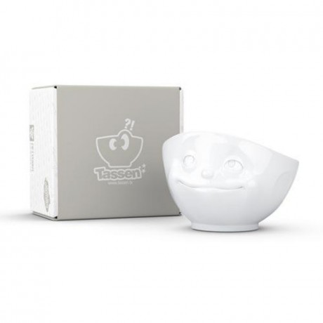 Fiftyeight Products TV Tassen Schale weiss verknallt / vertraumt 0,5 L Чашка TV белая влюбленная / мечтательная 0,5 л