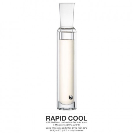 Eisch Eisch Specials Kuhldekanter mit Untersetzer Rapid Cool 0,375 L / 40 cm Охлаждающий графин Eisch Specials с блюдцем Rapid Cool 0,375 л / 40 см