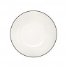 ASA SELECTION ASA A Table Ligne Noire Pastateller / Suppenteller d: 22 cm / h: 5 cm / 0,70 L ASA A Table Ligne Noire тарелка для макарон / суповая тарелка d: 22 см / высота: 5 см / 0,70 л