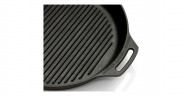 Petromax Petromax Grill-Feuerpfanne gp35, mit Pfannenstiel schwarz, 1 Henkel, O 35cm  schwarz Сковорода-гриль Petromax gp35, с черной ручкой, 1 ручка, O 35см