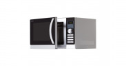 Sharp Sharp R843INW, Mikrowelle silber/schwarz silber/schwarz Sharp R843INW, микроволновая печь серебристый/черный