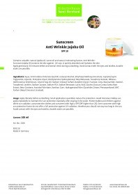 Kraueterhaus Sanct Bernhardt Jojoba Oil Sun PackSet of 3