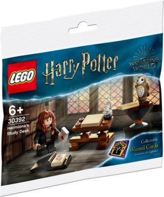 LEGO Harry Potter 2er Set:  30392 Hermines Schreibtisch - Polybag +  76383 Hogwarts Moment: Zaubertrankunterricht Гарри Поттер, набор из 2 предметов: 30392 Стол Гермионы — полиэтиленовый пакет +  76383 Хогвартс Момент: урок зельеварения