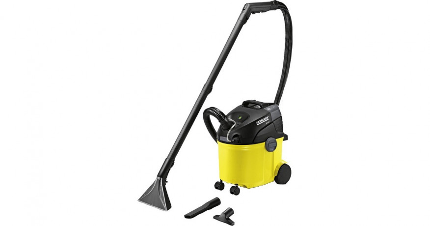 Karcher Karcher Waschsauger SE 5.100 gelb/schwarz, 1400 W, Beholder vakuum, Toramp;vad, Stovpose, 77 dB, Sort, Gul  gelb/schwarz Пылесос Karcher SE 5.100 желтый/черный, 1400 Вт, Пылесос Beholder, Toramp;vad, Stovpose, 77 дБ, Сорт, Гюль