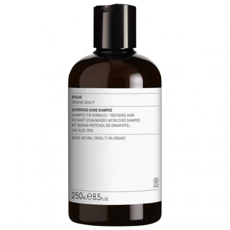 Evolve Organic Beauty Superfood Shine Shampoo Суперфуд Шампунь для блеска