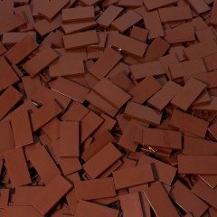LEGO LEGO 2x4 Fliesen Braun - 50x - Reddish brown tile 87079 LEGO 2x4 Tiles Brown — 50x — Красновато-коричневая плитка 87079