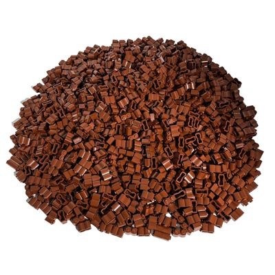 LEGO LEGO 1x2 Steine Log Rotbraun - Palisade Mauersteine - Reddish Brown 30136 Stuckzahlen 250x LEGO 1x2 Bricks Log Red Brown — Palisade Bricks — красновато-коричневый 30136 Цифры 250x