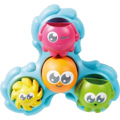 TOMY Badespielzeug Dreh- und Spritz Oktopus Игрушка для ванны крутит и сквиртует осьминога