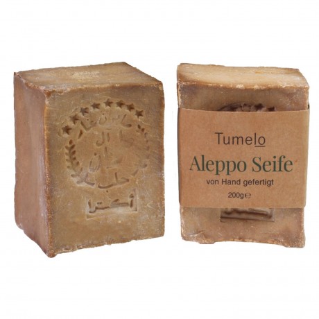Tumelo 2x Original Aleppo Seife 200g, Naturseife  2x оригинальное мыло Aleppo 200г, натуральное мыло