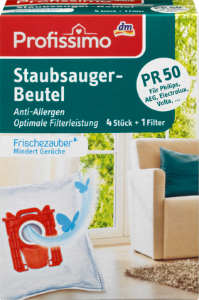 Profissimo Пылесборник для пылесоса PR50, 4 шт