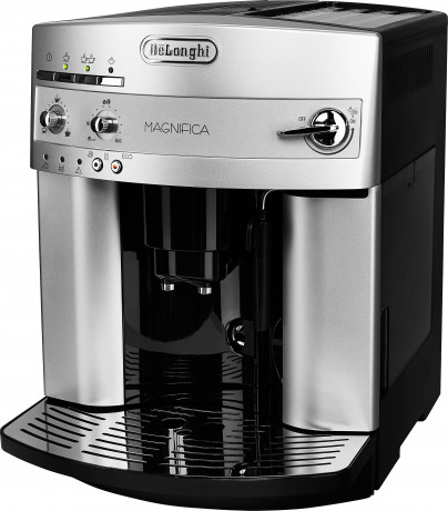 De'Longhi De'Longhi Kaffeevollautomat Magnifica ESAM 3200.S, Milchaufschaumduse, Kegelmahlwerk 13 Stufen, Herausnehmbare Bruhgruppe  Полностью автоматическая кофемашина De'Longhi Magnifica ESAM 3200.S, насадка для вспенивания молока, коническая кофемолка 