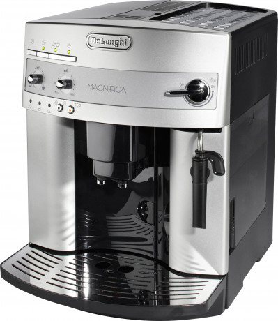 De'Longhi De'Longhi Kaffeevollautomat Magnifica ESAM 3200.S, Milchaufschaumduse, Kegelmahlwerk 13 Stufen, Herausnehmbare Bruhgruppe  Полностью автоматическая кофемашина De'Longhi Magnifica ESAM 3200.S, насадка для вспенивания молока, коническая кофемолка 