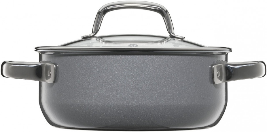 WMF WMF Topf-Set 3-tlg, FUSIONTEC MINERAL PLATINUM grau Набор кастрюль WMF, 3 предмета, FUSIONTEC MINERAL PLATINUM