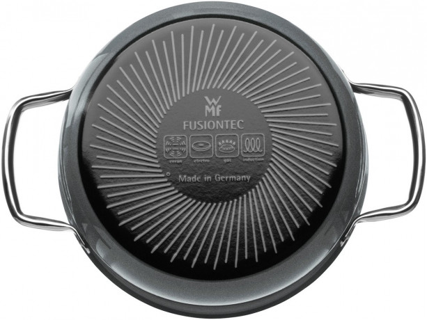 WMF WMF Topf-Set 3-tlg, FUSIONTEC MINERAL PLATINUM grau Набор кастрюль WMF, 3 предмета, FUSIONTEC MINERAL PLATINUM