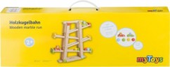 myToys ORIGINALS Holzkugelbahn Hund und Katze Деревянная дорожка для мячей