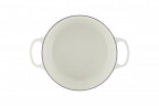 Le Creuset LE CREUSET Br\u00e4ter 24 cm White Marble SIGNATURE Weiss LE CREUSET Br>4ter 24 см Белый Мрамор SIGNATURE