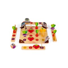 Janod Kombinationsspiel Maulwurf Garden Panic! Комбинированная игра Mole Garden Panic!