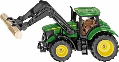 SIKU SIKU Super 1540 John Deere mit Baumstammgreifer SIKU Super 1540 John Deere с захватом для бревен