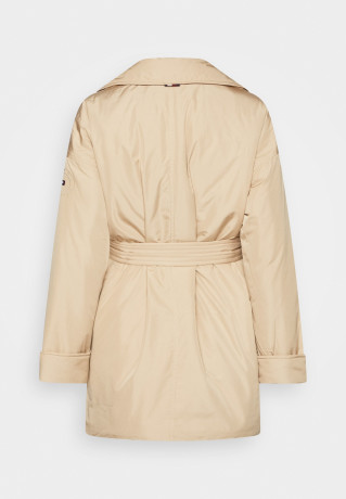 Tommy Hilfiger CLEAN PADDED PEACOAT Winter coat beige УТЕПЛЕННОЕ ПАЛЬТО CLEAN Зимнее пальто бежевый