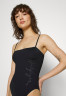 Tommy Hilfiger BANDEAU ONE PIECE Swimsuit black БАНДО ONE PIECE Купальник черный