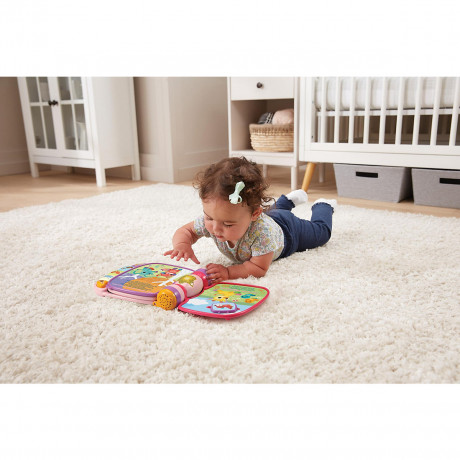 Vtech Mein erstes Liederbuch rosa Моя первая книга песен розового цвета