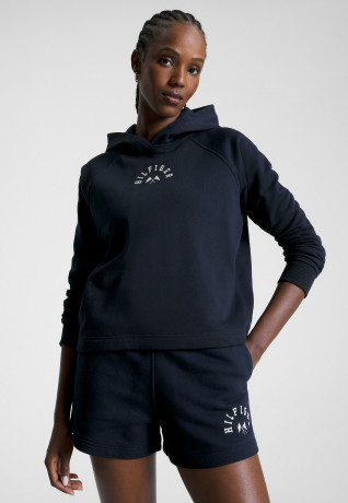 Tommy Hilfiger SPORT LOGO Hoodie desert sky СПОРТИВНЫЙ ЛОГОТИП Толстовка небо пустыни