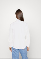 Tommy Hilfiger FIL A FIL REGULAR Button-down blouse optic white FIL A FIL REGULAR Блузка на пуговицах оптический белый