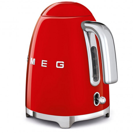 SMEG SMEG Wasserkocher SMEG Wasserkocher Edelstahl 1,7 L Fassung, 2400 W, Wasser Kocher, 2400,00 W, 360° Basis, BPA- Frei, elektrischer  Чайник SMEG Чайник SMEG, нержавеющая сталь, емкость 1,7 л, 2400 Вт, водоварка, 2400,00 Вт, основание 360°, без BPA, эл