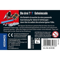 Kosmos Die drei ???: Geheimcode (Experimentierkasten) Три ???: секретный код (экспериментальный набор)