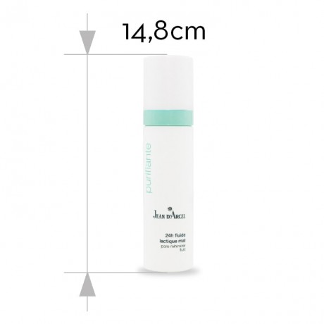 JEAN D'ARCEL 24h fluide lactique mat PURIFIANTE 24h Gesichtsfluid reduziert Talgfluss und verfeinert die Poren  24-часовой флюид лактик мат PURIFIANTE 24-часовой флюид для лица уменьшает выделение кожного сала и сужает поры