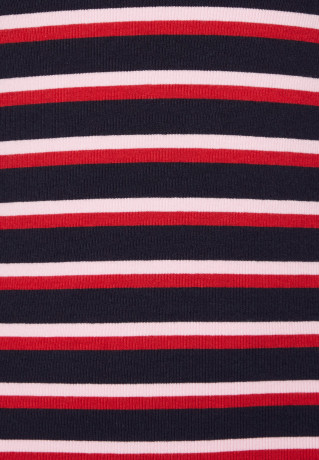 Tommy Hilfiger SLIM BUTTON ROLL-NECK Long sleeved top pink  SLIM BUTTON ROLL-NECK Топ с длинными рукавами розовый