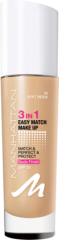 MANHATTAN Cosmetics  Make-up 3in1 Easy Match soft beige 34, LSF 20 Тональный крем 30 ml