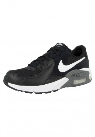 Nike Sportswear Sneaker low black-white-dark grey Низкие кроссовки женские черно-бело-темно-серый