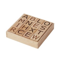 Kids Concept Buchstaben-Klotze Neo natural Bausteine Буквенные блоки Neo натуральные строительные блоки