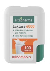 Altapharma Laktase 6000 fcc 100st, Лактаза 6000 единиц, 100 таблеток