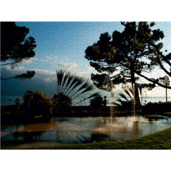 CALVENDO Puzzle CALVENDO Puzzle Sonnenuntergang in Montreux Пазл CALVENDO Puzzle Закат в Монтрё