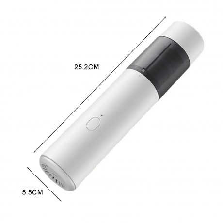 farfi farfi Akku-Handstaubsauger Gerauscharmer 12000Pa starker Saug-Handstaubsauger fur Autos, 120,00 W, tragbar,Licht,starke Saugkraft,wenig Larm Weiss Беспроводной ручной пылесос Farfi Ручной пылесос с низким уровнем шума, 12000 Па, сильная всасывающая 