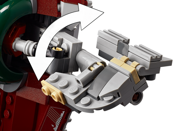 Lego Boba Fetts Starship Звездолет Бобы Фетта