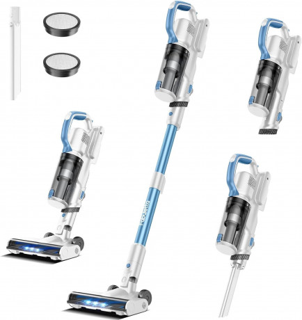 FABULETTA FABULETTA Akku-Hand-und Stielstaubsauger, 250,00 W, Beutellos, 24000pa Kabelloser Beutelloser Staubsauger mit 250W Burstenlosen Motor  Беспроводной ручной пылесос FABULETTA, 250,00 Вт, без мешка, 24000 Па Беспроводной пылесос без мешка с бесщето