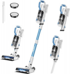 FABULETTA FABULETTA Akku-Hand-und Stielstaubsauger, 250,00 W, Beutellos, 24000pa Kabelloser Beutelloser Staubsauger mit 250W Burstenlosen Motor  Беспроводной ручной пылесос FABULETTA, 250,00 Вт, без мешка, 24000 Па Беспроводной пылесос без мешка с бесщето